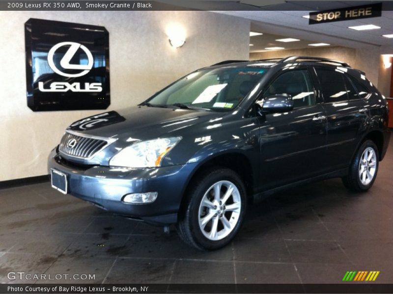 Smokey Granite / Black 2009 Lexus RX 350 AWD