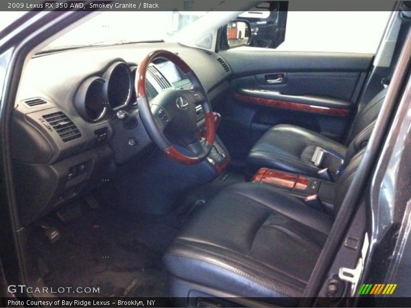 Smokey Granite / Black 2009 Lexus RX 350 AWD