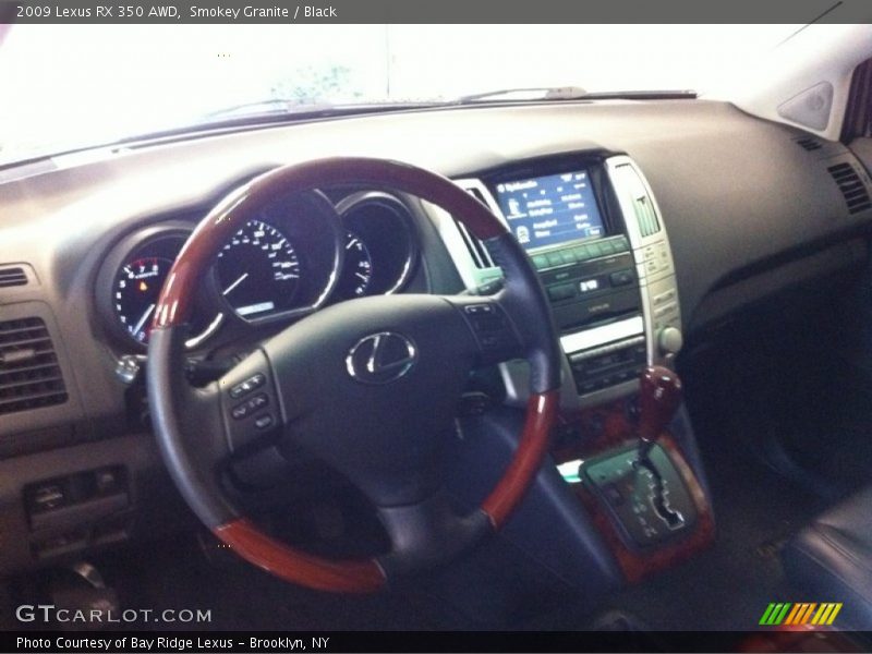 Smokey Granite / Black 2009 Lexus RX 350 AWD