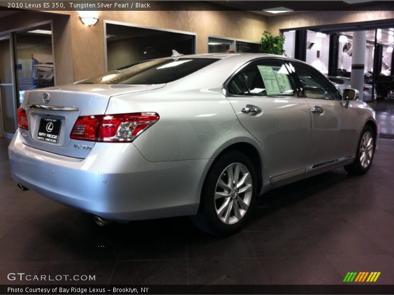 Tungsten Silver Pearl / Black 2010 Lexus ES 350