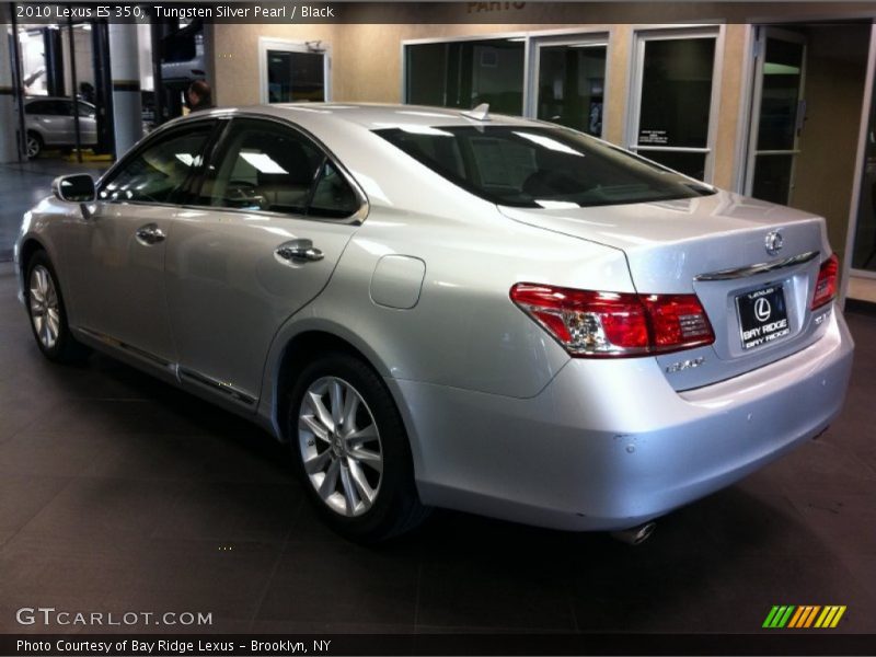 Tungsten Silver Pearl / Black 2010 Lexus ES 350