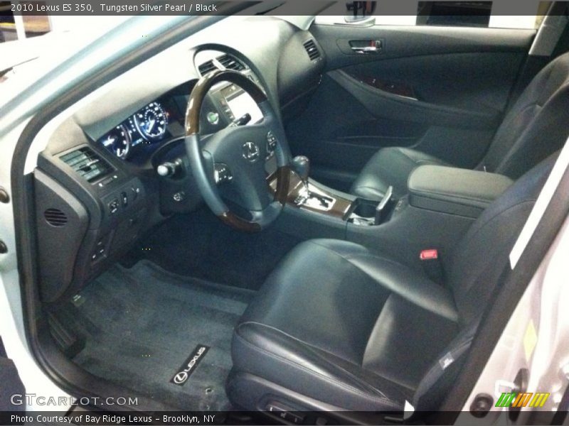 Tungsten Silver Pearl / Black 2010 Lexus ES 350