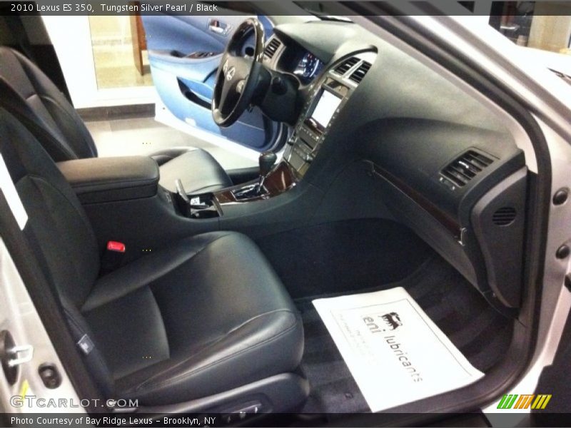 Tungsten Silver Pearl / Black 2010 Lexus ES 350