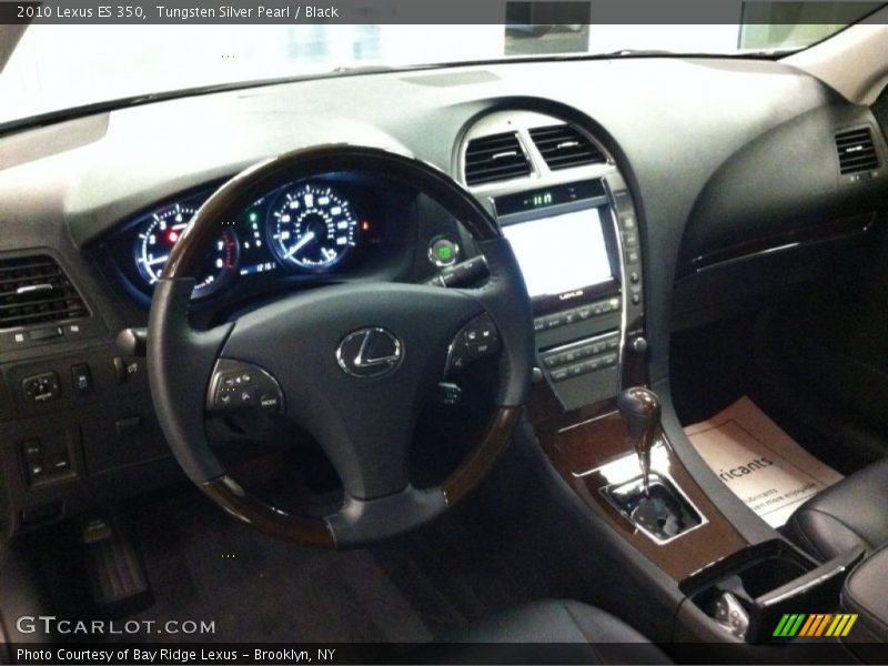 Tungsten Silver Pearl / Black 2010 Lexus ES 350