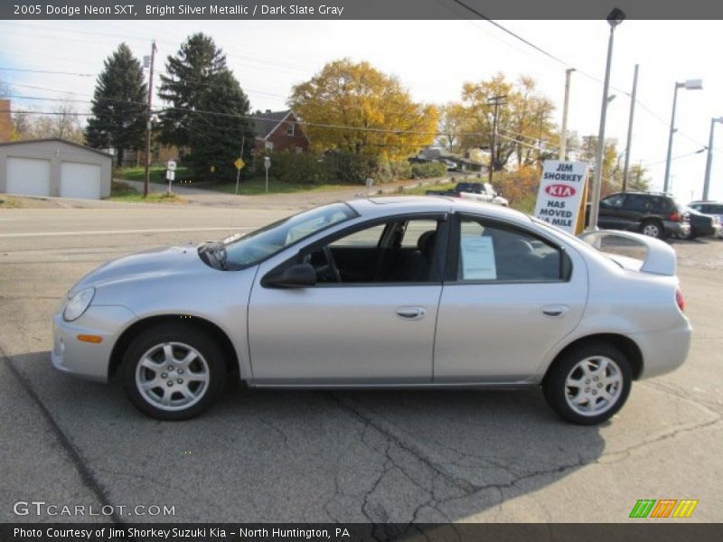 Bright Silver Metallic / Dark Slate Gray 2005 Dodge Neon SXT