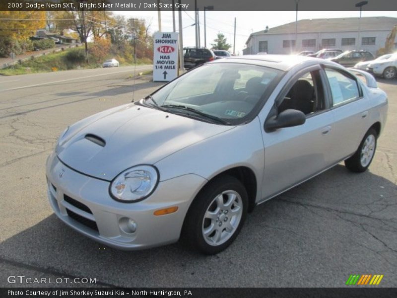 Bright Silver Metallic / Dark Slate Gray 2005 Dodge Neon SXT