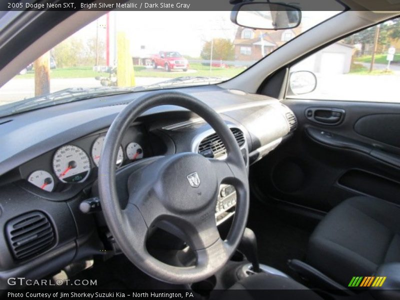 Bright Silver Metallic / Dark Slate Gray 2005 Dodge Neon SXT