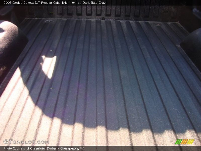 Bright White / Dark Slate Gray 2003 Dodge Dakota SXT Regular Cab