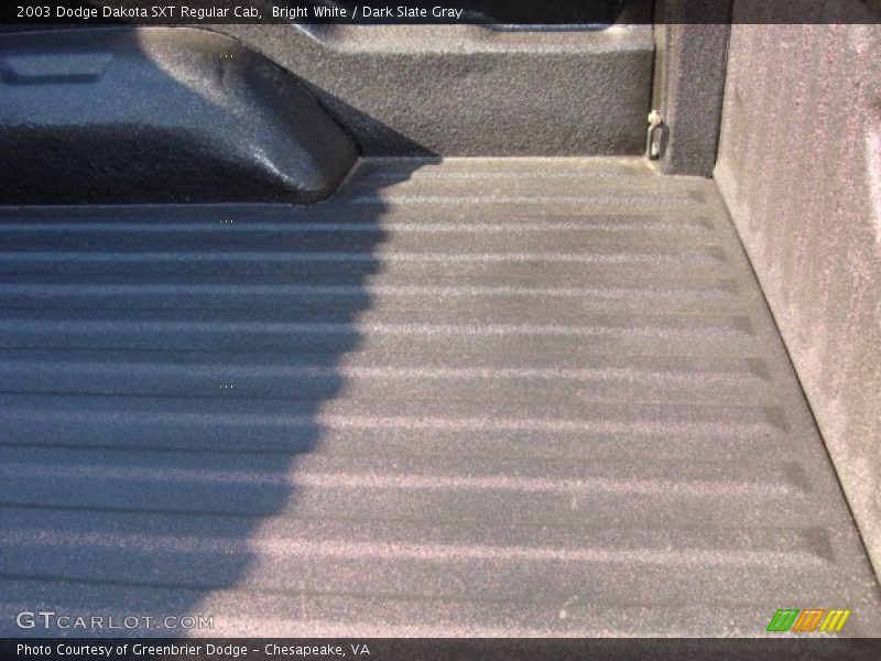 Bright White / Dark Slate Gray 2003 Dodge Dakota SXT Regular Cab