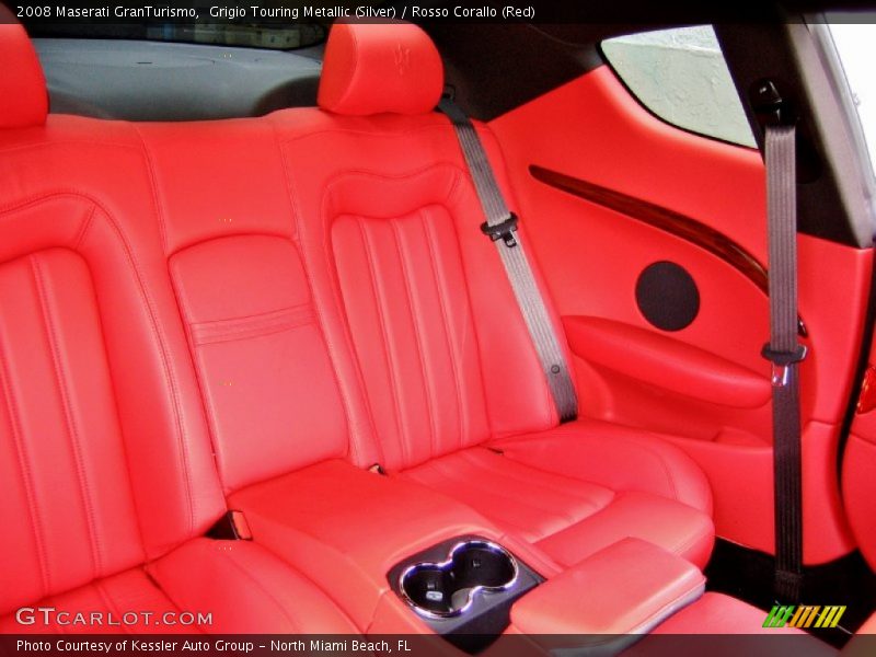 Grigio Touring Metallic (Silver) / Rosso Corallo (Red) 2008 Maserati GranTurismo