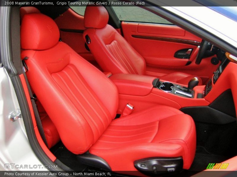  2008 GranTurismo  Rosso Corallo (Red) Interior