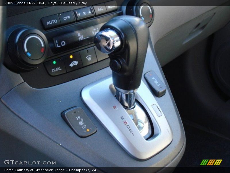 Royal Blue Pearl / Gray 2009 Honda CR-V EX-L