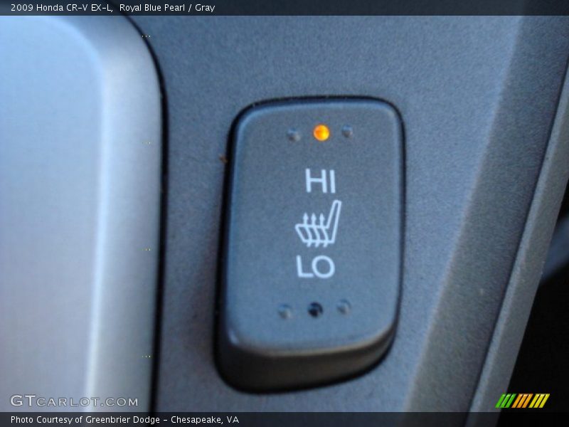 Royal Blue Pearl / Gray 2009 Honda CR-V EX-L