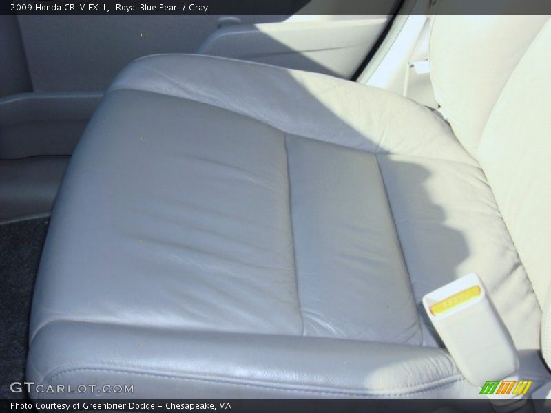 Royal Blue Pearl / Gray 2009 Honda CR-V EX-L