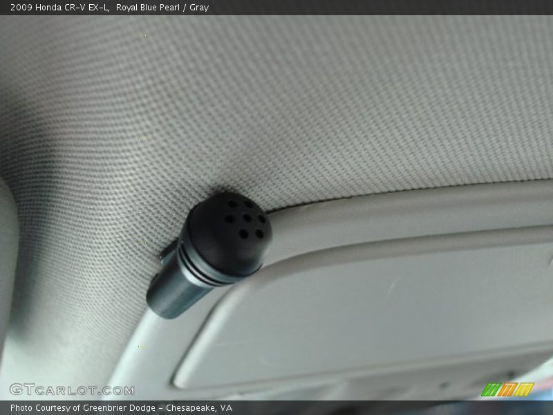 Royal Blue Pearl / Gray 2009 Honda CR-V EX-L