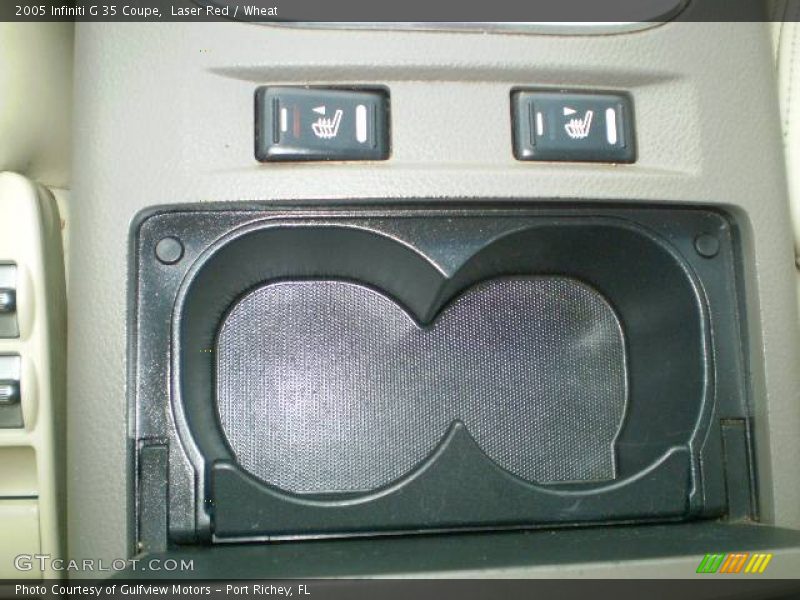 Laser Red / Wheat 2005 Infiniti G 35 Coupe