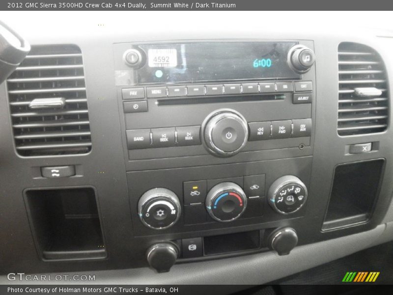 Summit White / Dark Titanium 2012 GMC Sierra 3500HD Crew Cab 4x4 Dually