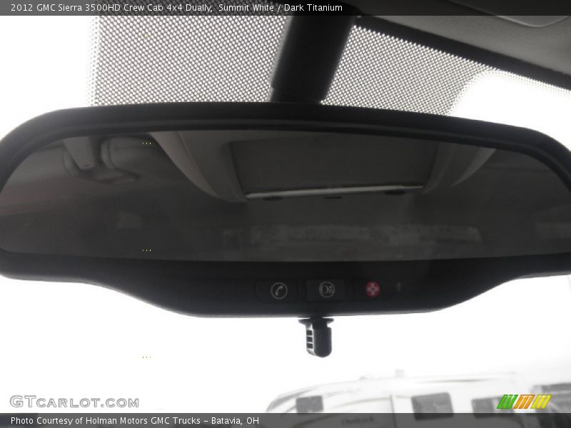 Summit White / Dark Titanium 2012 GMC Sierra 3500HD Crew Cab 4x4 Dually