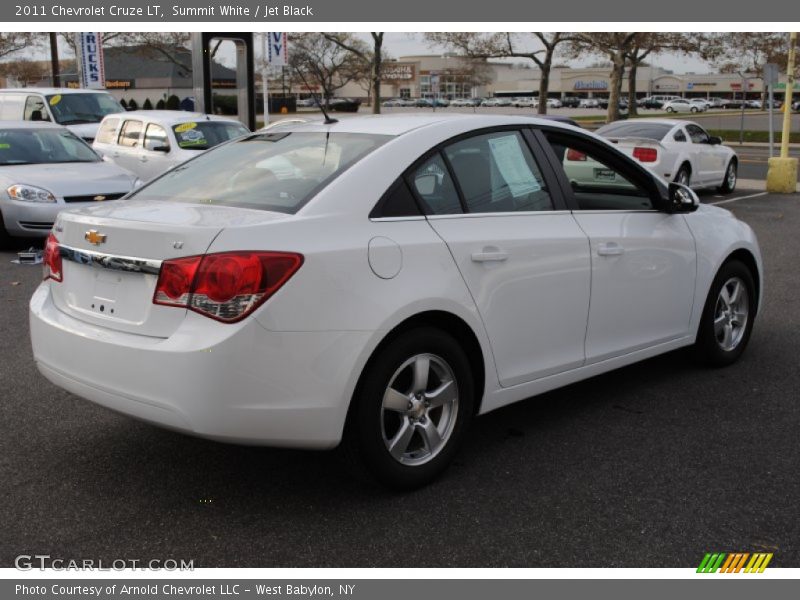 Summit White / Jet Black 2011 Chevrolet Cruze LT