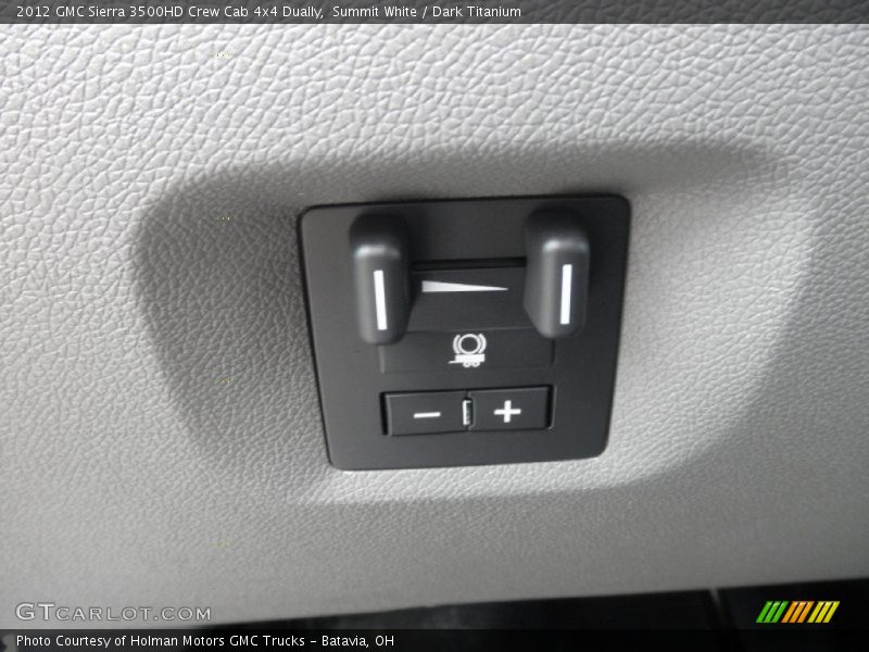 Summit White / Dark Titanium 2012 GMC Sierra 3500HD Crew Cab 4x4 Dually