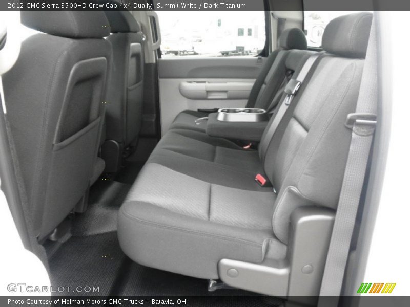 Summit White / Dark Titanium 2012 GMC Sierra 3500HD Crew Cab 4x4 Dually
