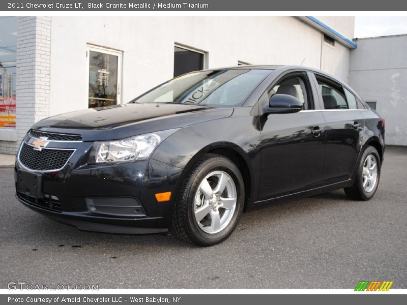 Black Granite Metallic / Medium Titanium 2011 Chevrolet Cruze LT