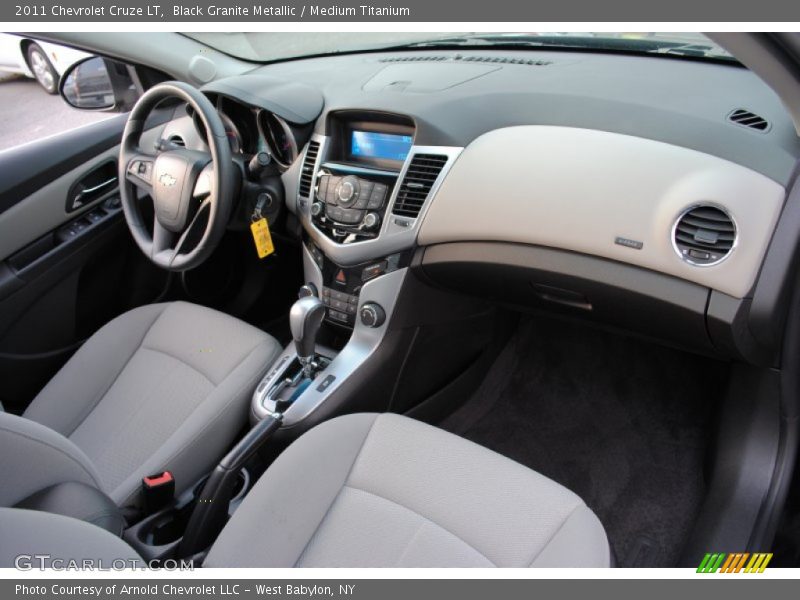 Black Granite Metallic / Medium Titanium 2011 Chevrolet Cruze LT