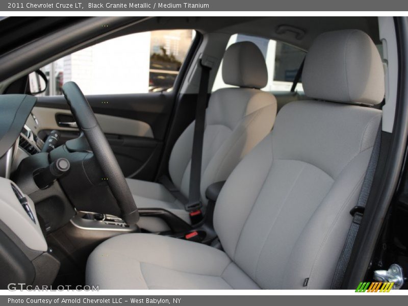 Black Granite Metallic / Medium Titanium 2011 Chevrolet Cruze LT