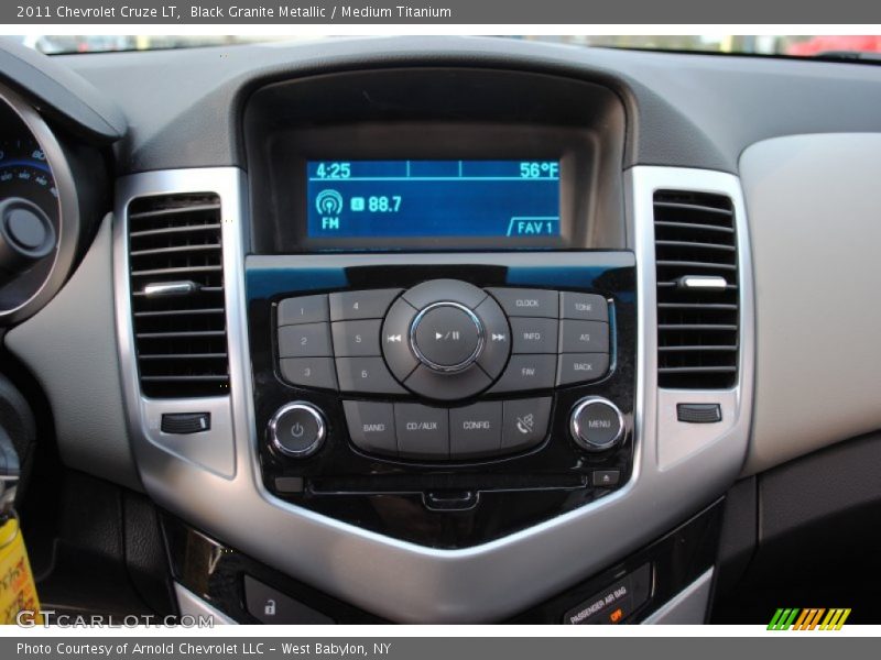 Black Granite Metallic / Medium Titanium 2011 Chevrolet Cruze LT