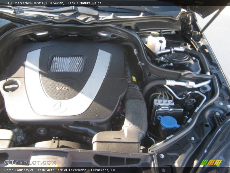 Black / Natural Beige 2010 Mercedes-Benz E 350 Sedan