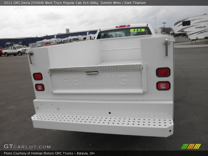 Summit White / Dark Titanium 2011 GMC Sierra 2500HD Work Truck Regular Cab 4x4 Utility
