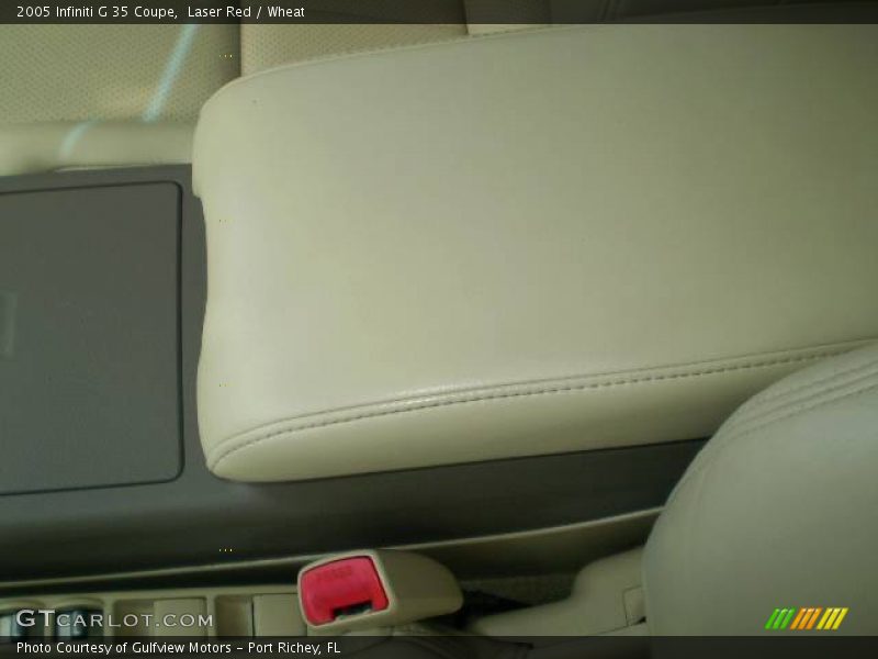 Laser Red / Wheat 2005 Infiniti G 35 Coupe