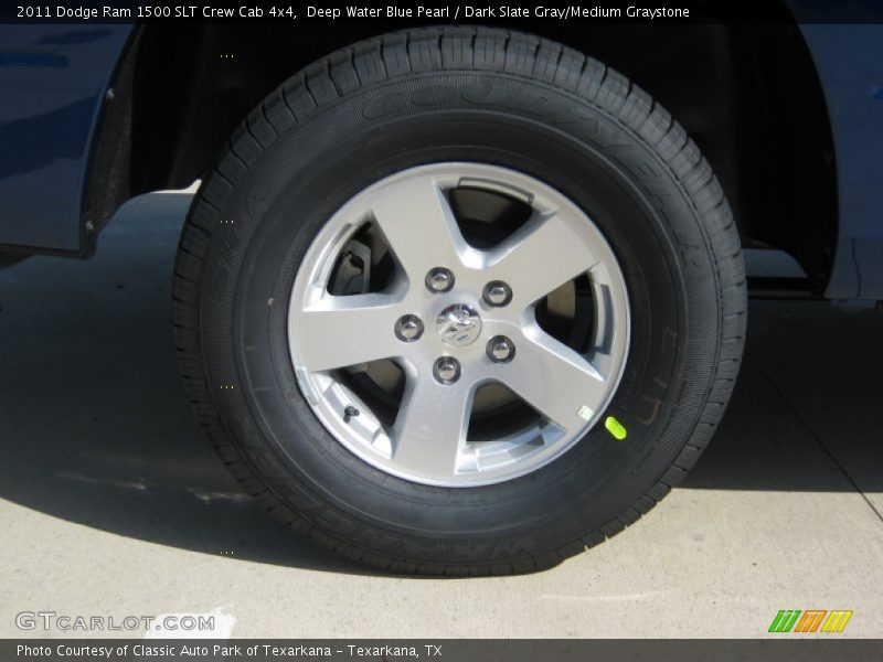  2011 Ram 1500 SLT Crew Cab 4x4 Wheel