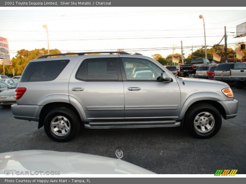 Silver Sky Metallic / Charcoal 2001 Toyota Sequoia Limited