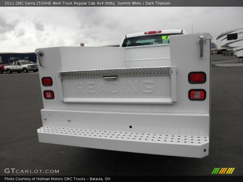 Summit White / Dark Titanium 2011 GMC Sierra 2500HD Work Truck Regular Cab 4x4 Utility