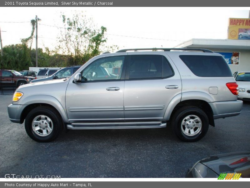 Silver Sky Metallic / Charcoal 2001 Toyota Sequoia Limited