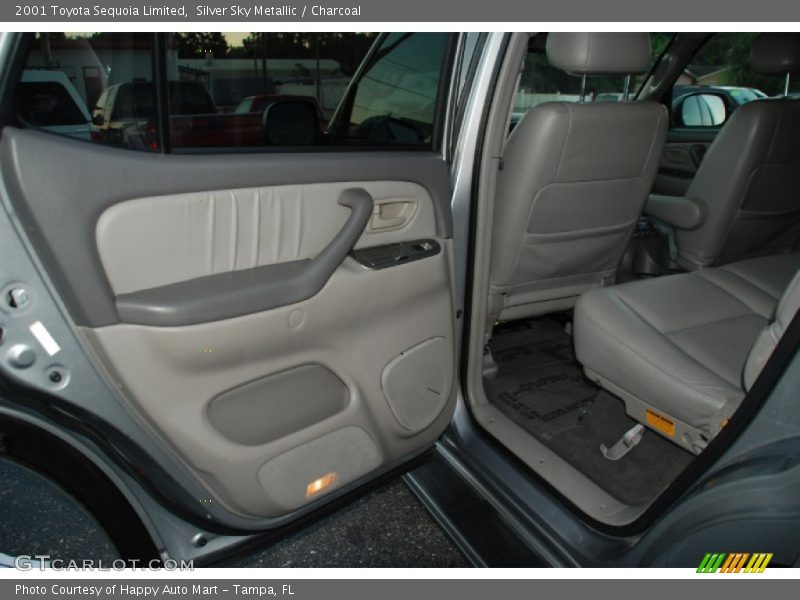 Silver Sky Metallic / Charcoal 2001 Toyota Sequoia Limited
