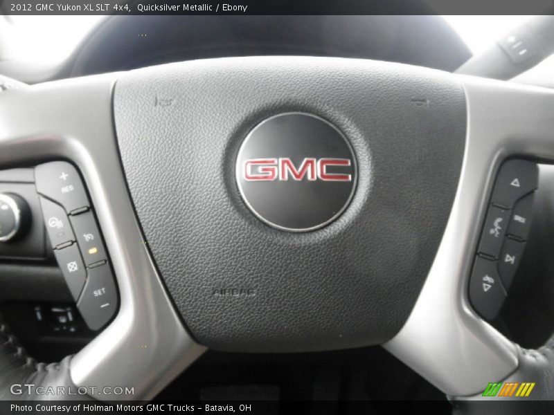 Quicksilver Metallic / Ebony 2012 GMC Yukon XL SLT 4x4