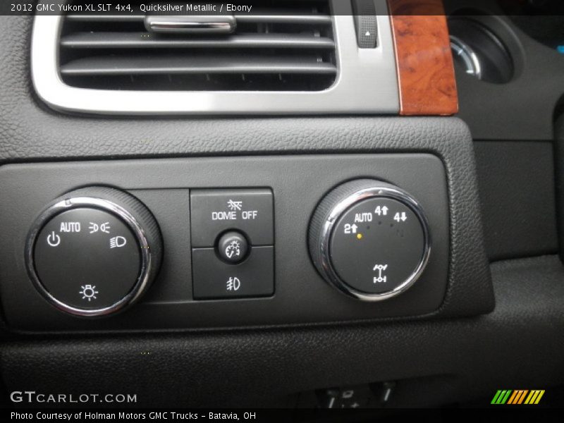 Quicksilver Metallic / Ebony 2012 GMC Yukon XL SLT 4x4