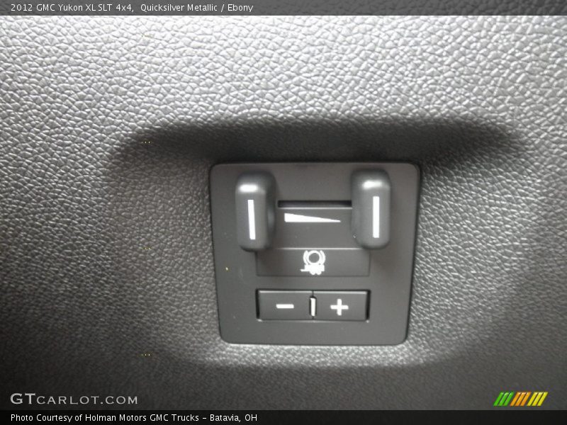 Quicksilver Metallic / Ebony 2012 GMC Yukon XL SLT 4x4