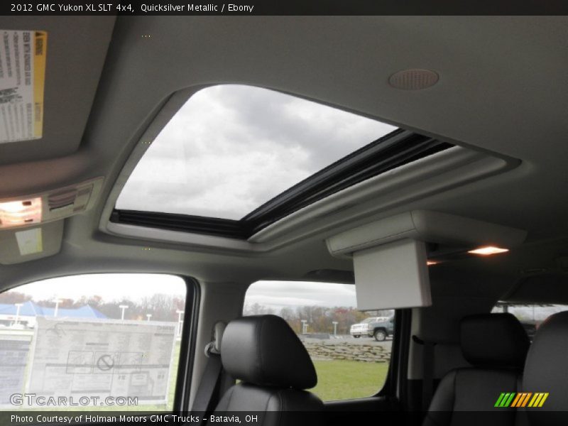 Quicksilver Metallic / Ebony 2012 GMC Yukon XL SLT 4x4
