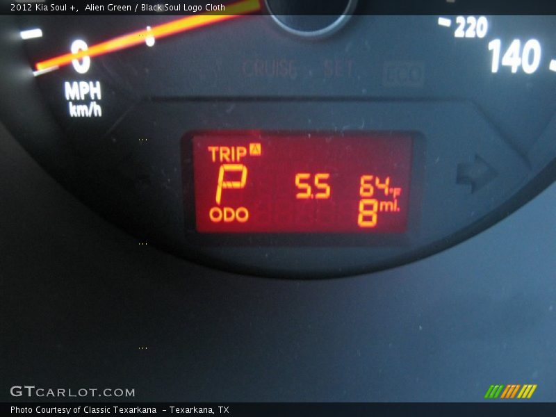 Alien Green / Black Soul Logo Cloth 2012 Kia Soul +