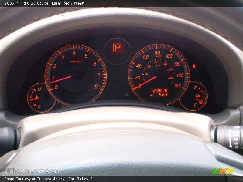 Laser Red / Wheat 2005 Infiniti G 35 Coupe