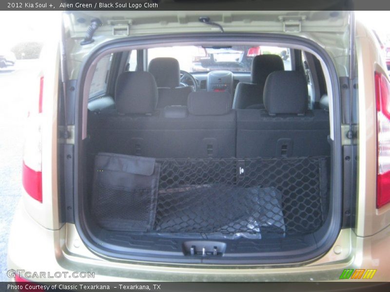 Alien Green / Black Soul Logo Cloth 2012 Kia Soul +