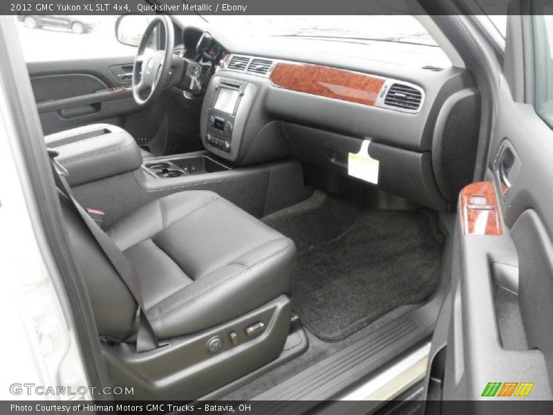 Quicksilver Metallic / Ebony 2012 GMC Yukon XL SLT 4x4