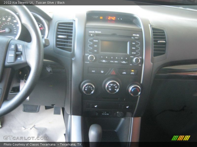 Tuscan Olive / Black 2012 Kia Sorento LX
