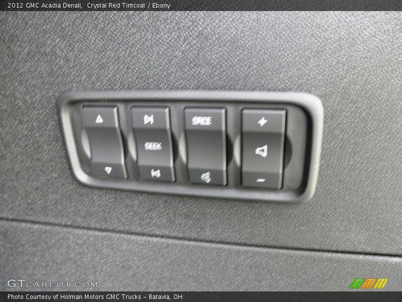 Crystal Red Tintcoat / Ebony 2012 GMC Acadia Denali
