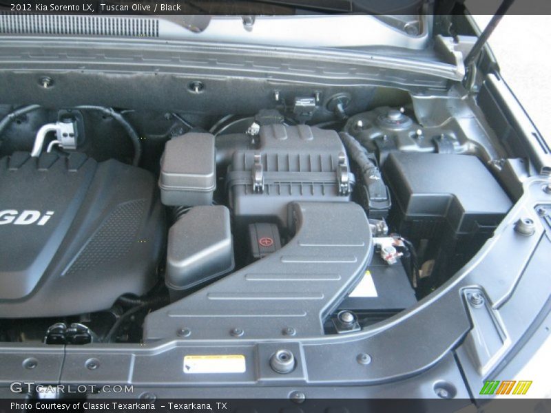 Tuscan Olive / Black 2012 Kia Sorento LX