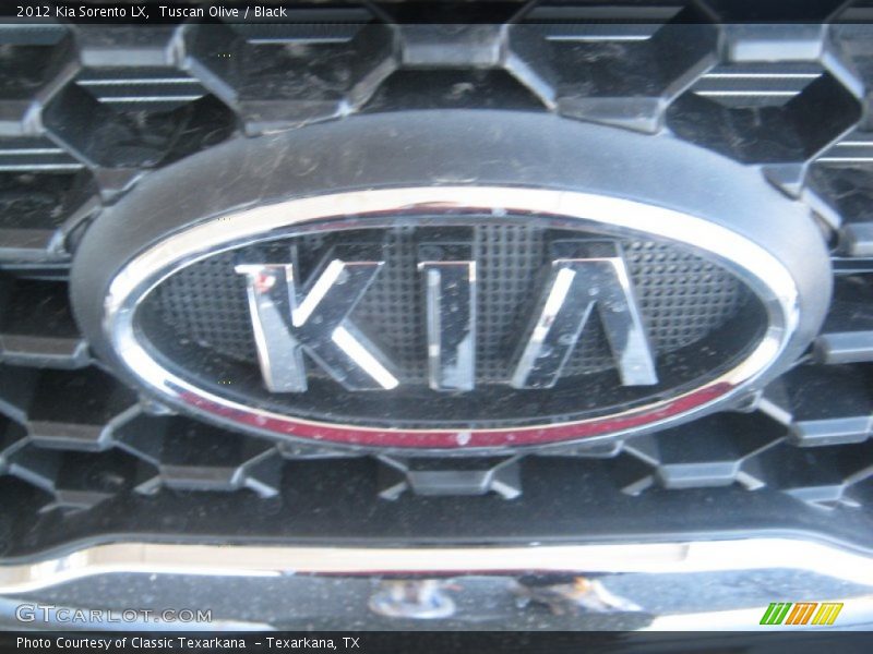 Tuscan Olive / Black 2012 Kia Sorento LX