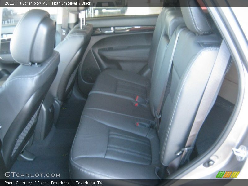 Titanium Silver / Black 2012 Kia Sorento SX V6